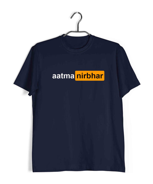 CoronaVirus Lockdown COVID Quarantine Social Distancing AatmaNirbhar Custom Printed Graphic Design T-Shirt for Women